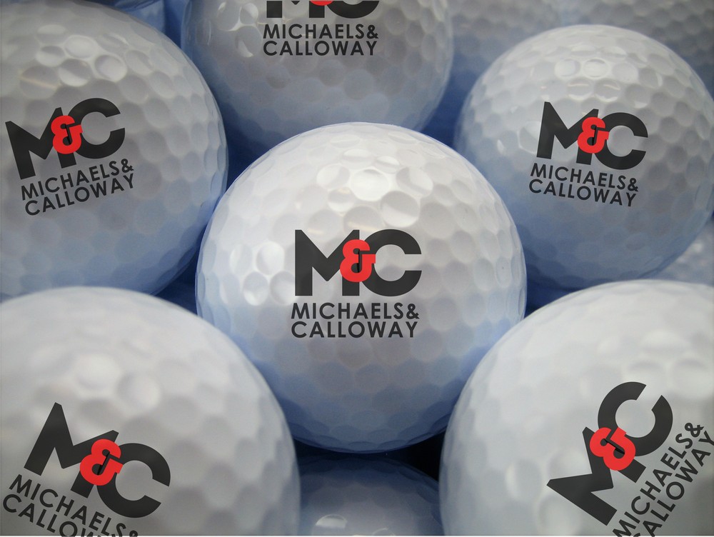 Custom Printed Logo Golf Balls